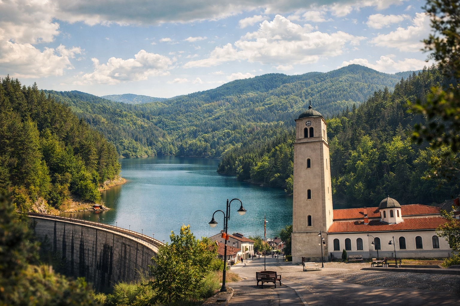Berovo and Berovo Lake